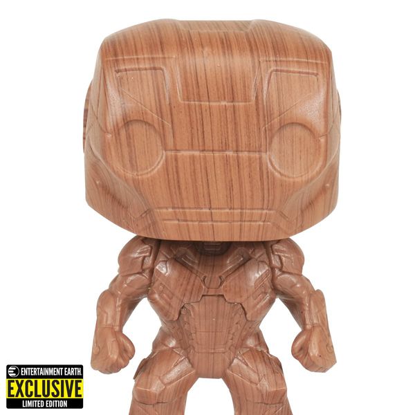 Фигурка Funko POP! Железный Человек - Эксклюзив под дерево (Iron Man Wood Deco Exclusive) изображение 2
