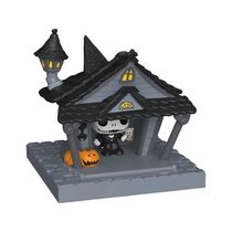 Фигурка Funko Bitty POP! Джек Скелингтон в доме - Кошмар перед Рождеством  (Jack Skellington)
