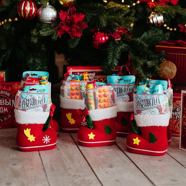 Сладости новогодние в сапожке №1 Pocky Matcha изображение 2