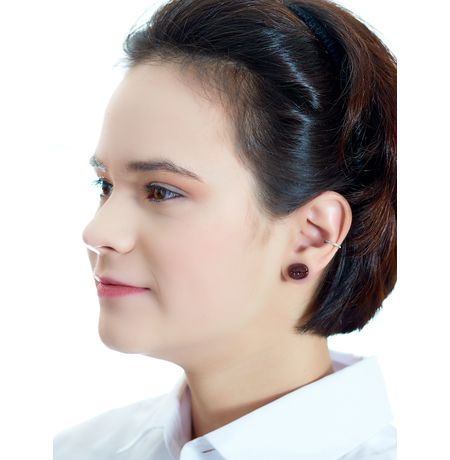 Серьги Кофе зерно, гвоздики изображение 3