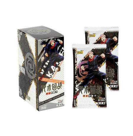 Коллекционные карточки Магическая битва Серия 1-Тир 4 - 5 штук в бустере (Jujutsu Kaisen)