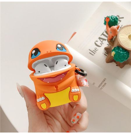 Чехол для Airpods Покемон Чармандер (Pokemon Charmander)