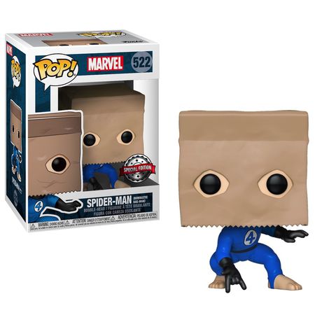 Фигурка Funko POP! Человек-паук - Человек-пакет (Spider-Man Bombastic Bag-Man Exclusive)