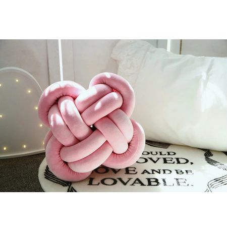 Подушка антистресс Клубок розовый