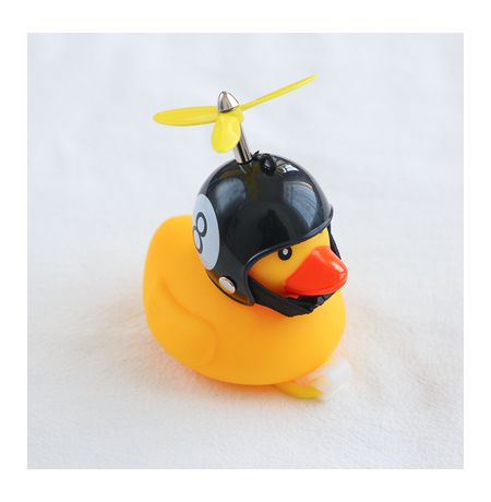 Уточка на руль в шлеме Шар №8