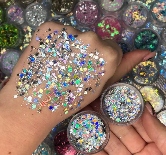 Глиттер-гель GHOST №75 5 мл. Bibity Bobity