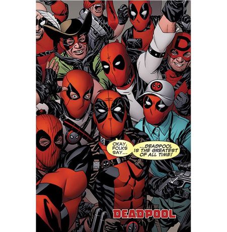 Постер Дэдпул Сэлфи (Deadpool Selfie)