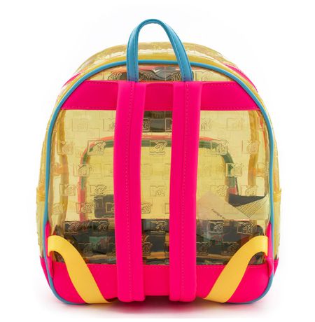 Рюкзак неоновый Funko МТВ (Funko MTV Clear Neon PVC Mini Backpack) изображение 3