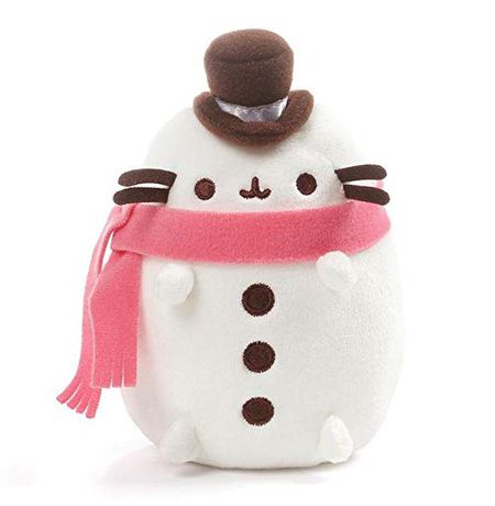Мягкая игрушка Пушин - Снеговик (Pusheen Snowman) 16 см