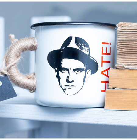 Кружка Маяковский Нате! эмалированная
