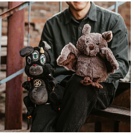 Мягкая игрушка Заяц трехглазый изображение 2