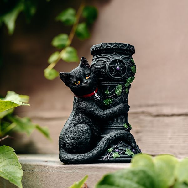 Подставка для свечи - Миднайт кот изображение 5