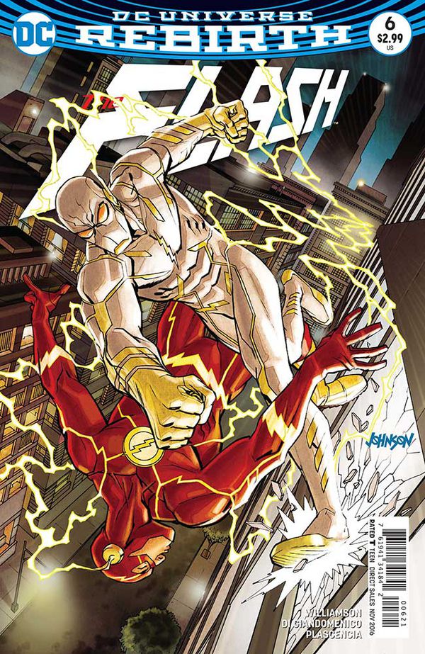 The Flash #6 (Rebirth) альтернативная обложка