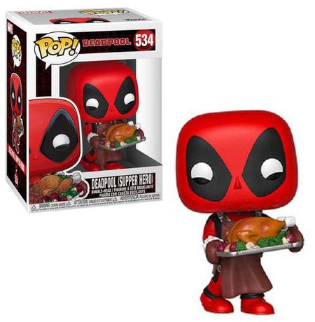 Фигурка Funko POP! Дэдпул с индейкой (Deadpool Supper Hero) изображение 2