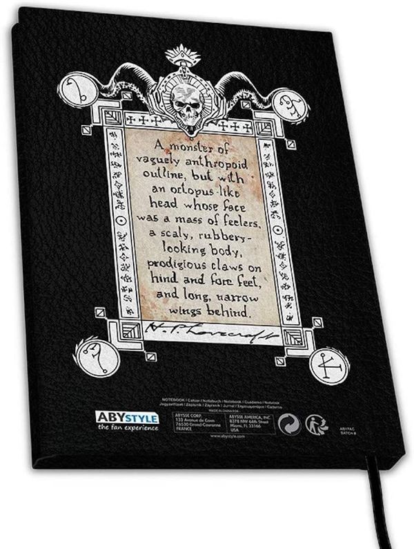 Блокнот Некрономикон Ктулху (Cthulhu Necronomicon) твердый переплет 22х16 см изображение 2
