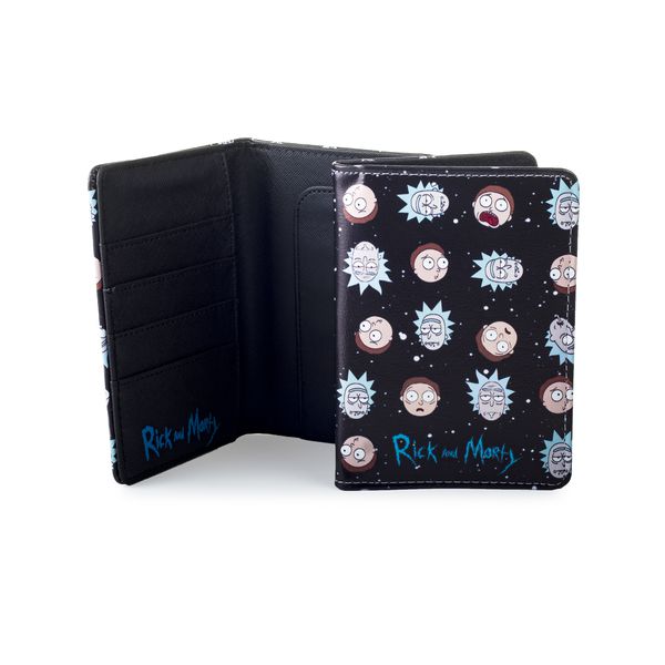 Обложка на паспорт Рик и Морти (Rick and Morty) паттерн