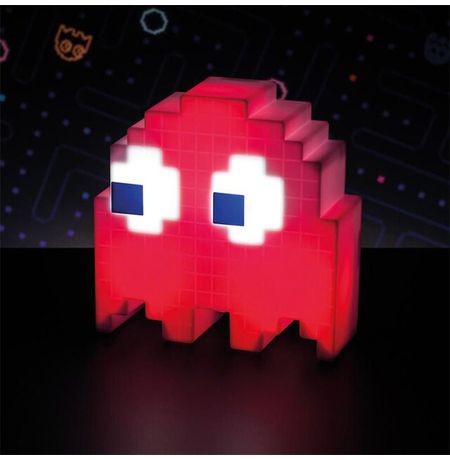 Светильник Пакман Pacman - Призрак красный