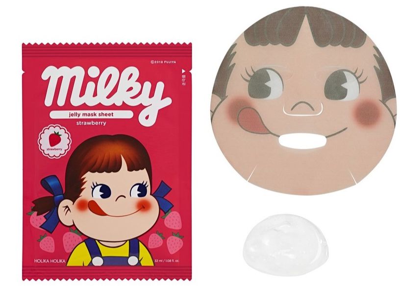 Маска для лица Holika Holika Peko Jjang, клубника, тканевая изображение 2