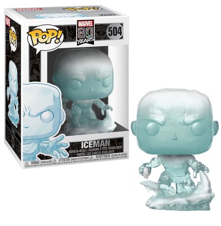 Фигурка Funko POP! Люди Икс - Ледяной человек Первое появление (X-men - Iceman Marvel 80th)