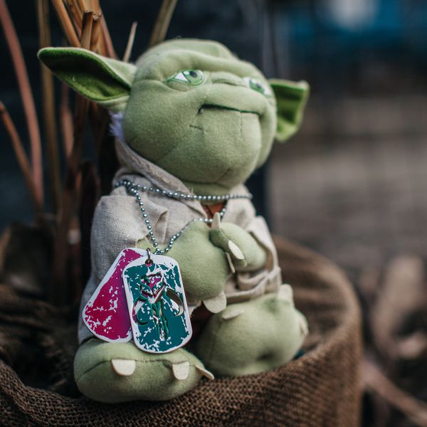 Подвеска Звездные войны Боба Фетт, жетон (Star Wars) изображение 2