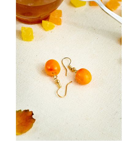 Серьги Абрикос изображение 2