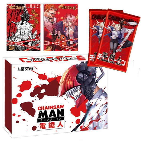 Коллекционные карточки Chainsaw Man Vol. 3 Категория Premium 3 штуки в бустере (Человек-Бензопила)
