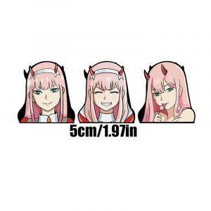 3D стикер Милый во Франксе - Ноль Два 13 см (Darling in the Franxx)