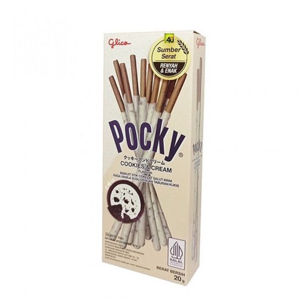 Pocky Cookies and Cream