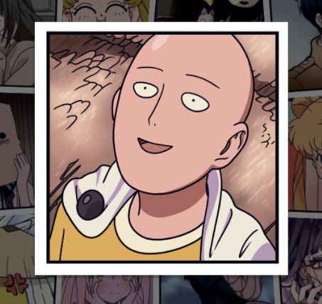 Стикер One Punch-Man - Сайтама STICKERS.ONE