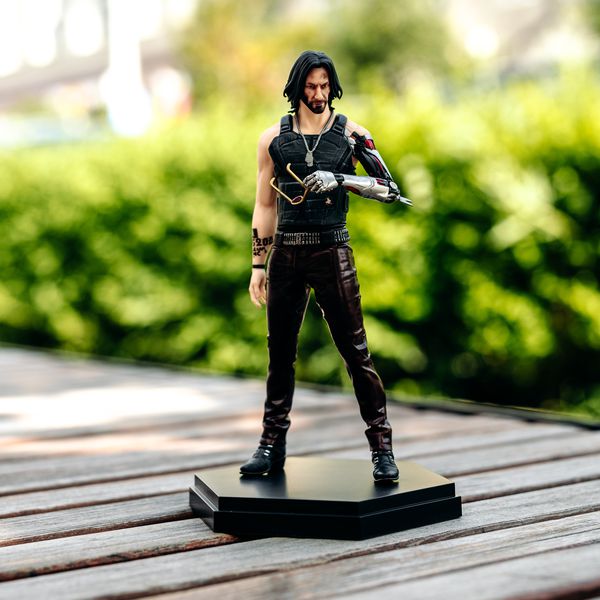 Фигурка Cyberpunk 2077 - Джонни Сильверхенд (Johnny Silverhand Pop Up Parade) изображение 2