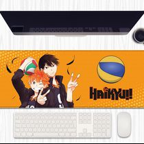 Коврик компьютерный Волейбол!! - Хината и Кагеяма (Haikyu!!) 80х30 см