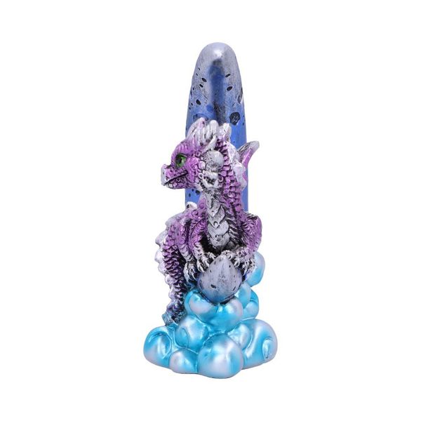 Статуэтка Дракон на полумесяце, фиолетовый изображение 2