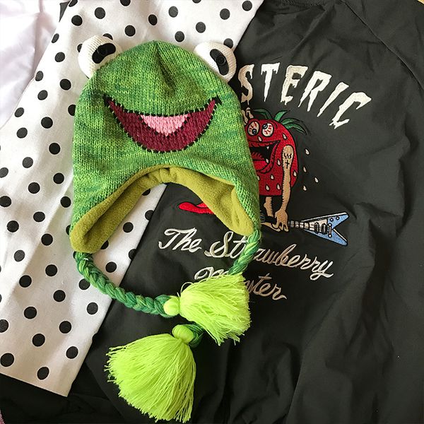 Шапка Кермит Улица Сезам (Kermit Sesame Street) изображение 5