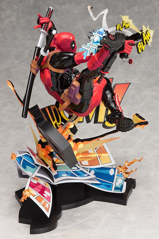 Фигурка Дедпул (Deadpool Breaking the Fourth Wall Play Arts Kai) изображение 3