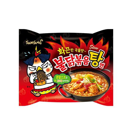 Лапша Samyang острая со вкусом тушеной курицы