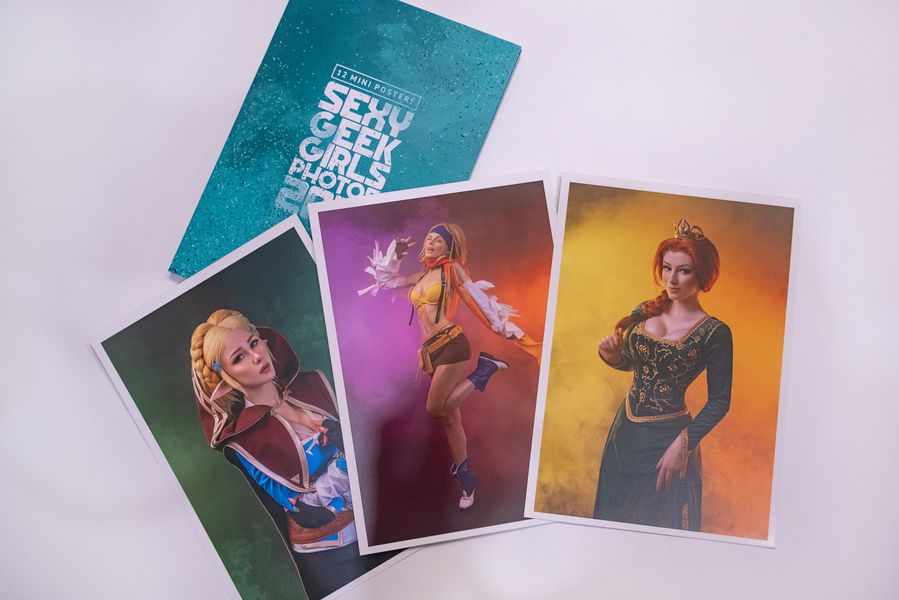 Набор открыток Sexy Geek Girls Photos 2021 изображение 2
