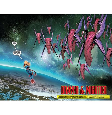 Captain Marvel: Braver & Mightier #1B изображение 3
