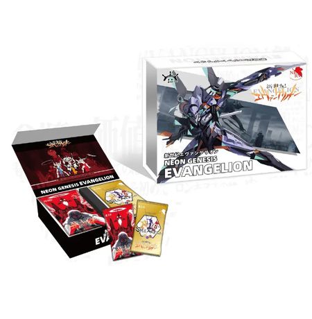 Коллекционные карточки Neon Genesis Evangelion vol.2 Premium 3 штуки в бустере (Евангелион)