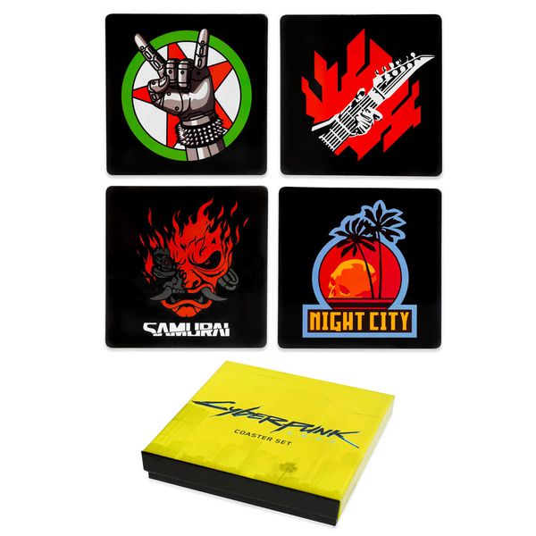 Набор подставок Cyberpunk 2077 (Coaster Set)