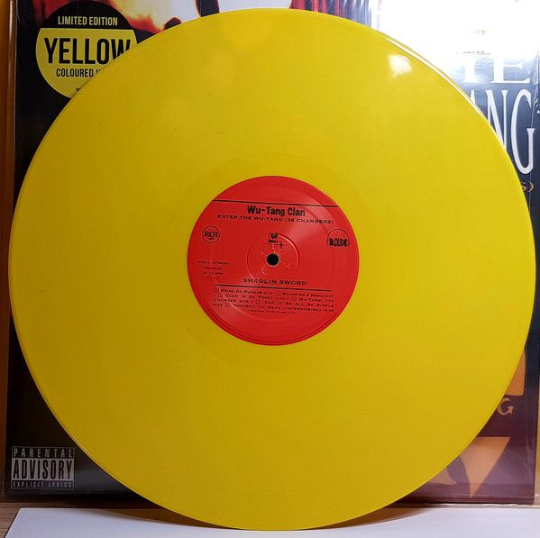 Виниловая пластинка Wu-Tang Clan – Enter the Wu-Tang (36 Chambers) желтая пластинка Limited Edition изображение 2