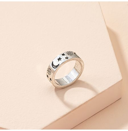 Кольцо Луна и звезды изображение 2