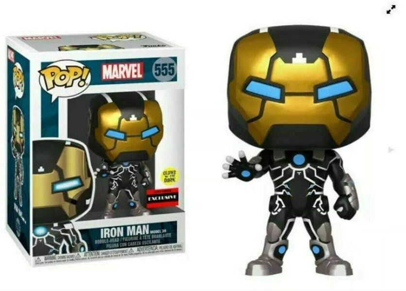 Фигурка Funko POP! Железный Человек - Модель 39 - светится в темноте (Iron Man - Model 39 Special )