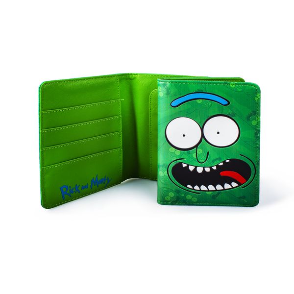Обложка на паспорт Рик и Морти: Огурчик Рик (Rick and Morty)