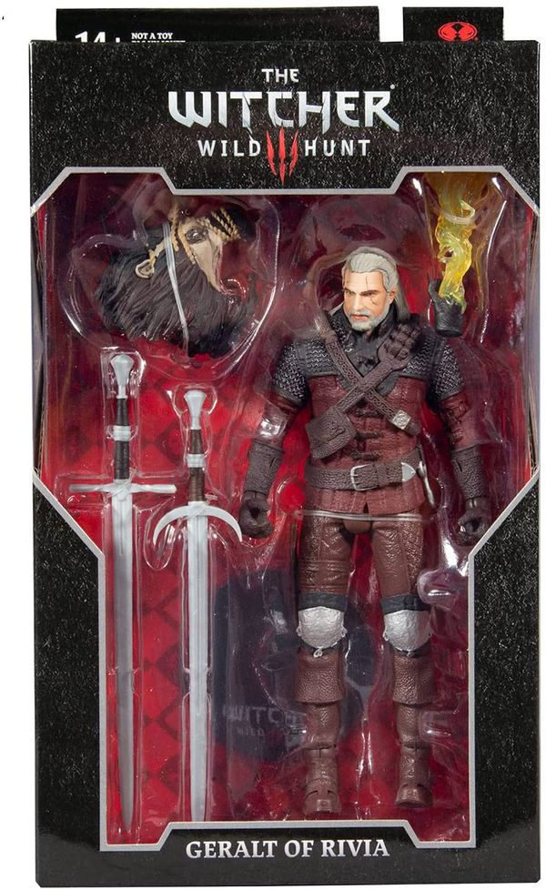 Фигурка Ведьмак - Геральт из Ривии (The Witcher - Geralt) McFarlane 18 см лицензия изображение 6