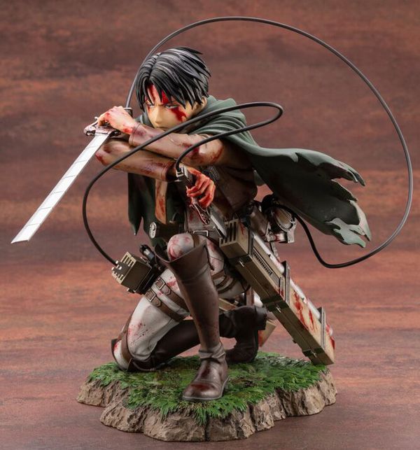 Фигурка  Атака на Титанов - Леви (Attack On Titan - Levi Fortitude Ver., ARTFX J) УЦЕНКА