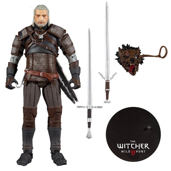 Фигурка Ведьмак - Геральт (The Witcher - Geralt) McFarlane изображение 2