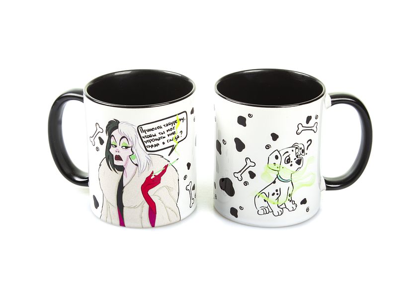 Кружка 101 далматинец - Круэлла Де Виль (101 Dalmatians - Cruella De Vil)