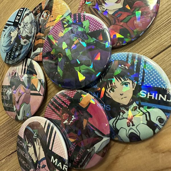 Значок Евангелион (Evangelion) #1 6 см в ассортименте изображение 2