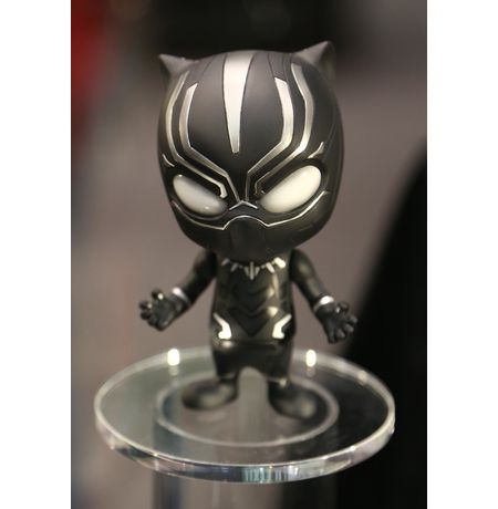 Фигурка-башкотряс Чёрная Пантера из Мстителей (Black Panther Cosbaby) изображение 2