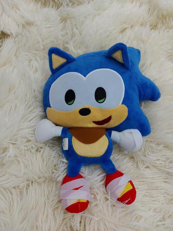 Мягкая игрушка Соник улыбается (Sonic the Hedgehog)